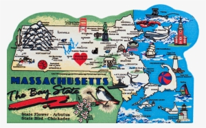 Cat's Meow Village United States Map, Massachusetts