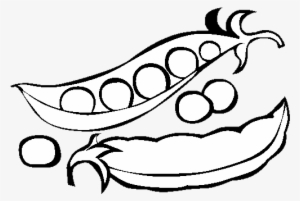 The Peas Coloring Page - Disegno Piselli