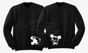 Hers His Little Mickey Minnie Kiss - Father Son Disney Shirts