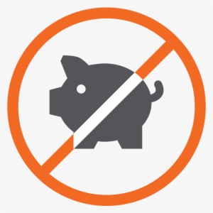 Vdi No Upfront Investment Orange - No Vaping Symbol Vector