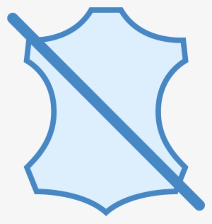 It's A Torso Crossed Out By A Line From The Top Left - Leather