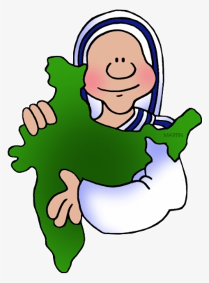 India Clipart Mother - Mother Teresa Clip Art