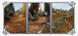 Skyrim Better Roads - Poster