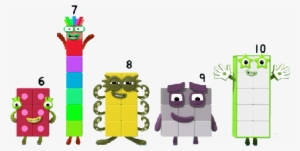 The Ninberblicks 6-10 - Number Blocks 6 10