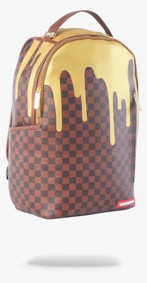 Gold Checkered Drips