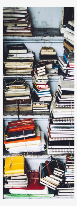 Vintage Book Stack Door Mural Vintage Eazywallz - Awir-t-about What I Read...today!