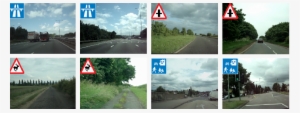 We Used Summary Histogram As An Intermediate Level - M6 Motorway Sign