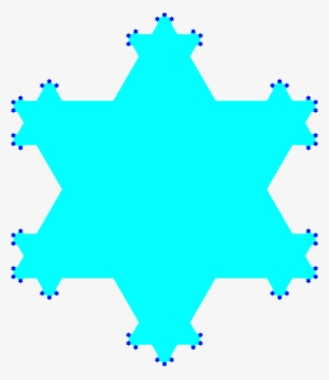 Snow Flake Cartoon Clip Art - Clip Art