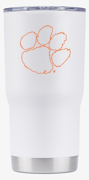 White Powder Coated 20oz - Tumbler