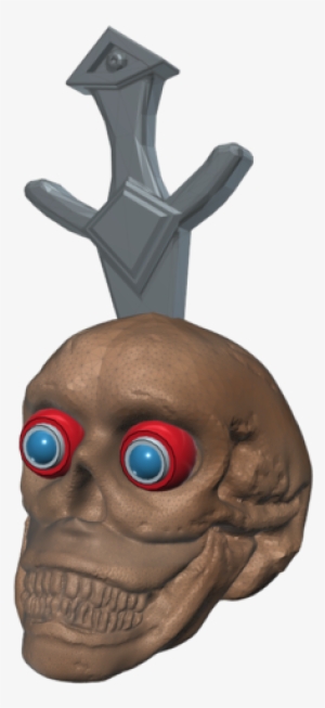 3d Printer Model Halloween Skull, 3dgregor - Dagger