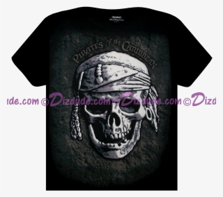 Disney's Pirates Of The Caribbean Puffed 3d Printed - Skull