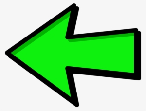 Svg Free Download Clipart Arrow Pointing Left - Green Arrow Pointing Left