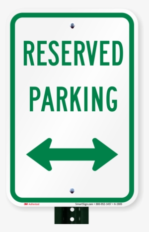 Reserved Parking Sign - Van Accessible Parking Sign