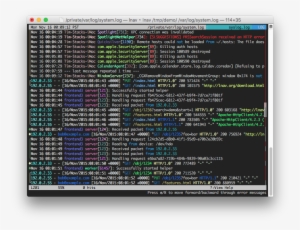 Lnav Multi File2 - Syslog File