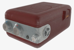 Fo4 Institute Ammo Box Red - Fallout 4 Institute Ammo Box