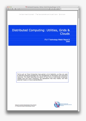 Distributed Computing- Utilities Grids Clouds - Cloud Computing
