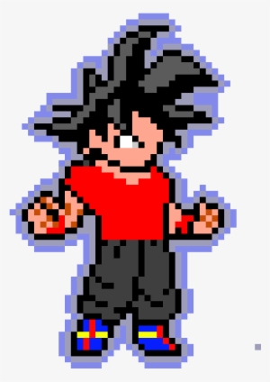 Ultra Instinct Evil Goku - Pixel Ultra Instinct Goku