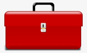 Box Clipart Red Box - Tool Box Clip Art