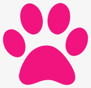 Small - Purple Paw Print - 600x578 PNG Download - PNGkit