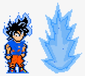 Goku Ultra Instinct - Goku Ultra Instinct Pixel