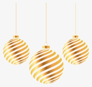 Golden Graffiti Light Bulb Transparent - Christmas Balls Vector Png
