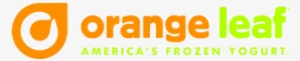 Orange Leaf Frozen Yogurt - Orange Leaf Frozen Yogurt Logo