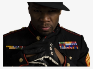 Marine Rips 50 Cent For Wearing Dress Blues - Rapper