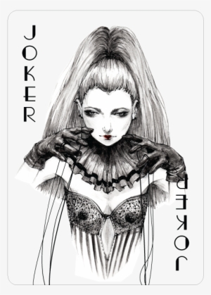 Joker Card, Fashion Playing Cards By Connie Lim - Connie Lim Illustration
