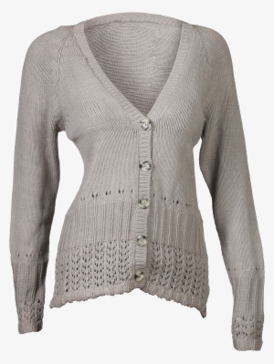 Ladies Button Cardigan - Cardigan