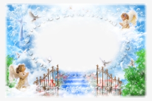 Heaven With Angels Background