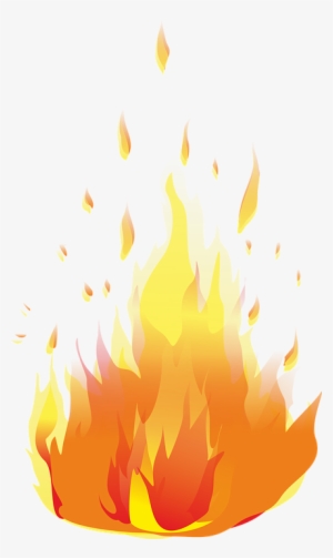 Heat Vector Flame - Gambar Api Png