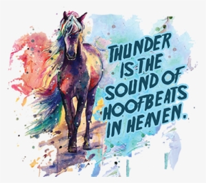 Large Abstract Horse Canvas Art