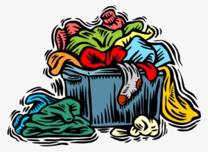 Dirty Clothes Clipart - Pile Of Clothes Clipart