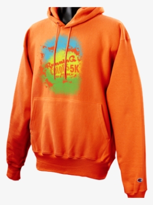 Running Colors - Dark Green Hoodie