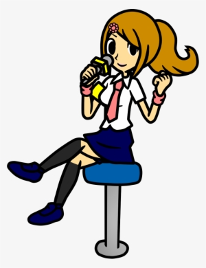 Reporter Png Images Free Download - Ringside Reporter Rhythm Heaven