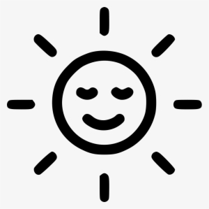 Sun Smiley Sunshine Shine Happy Light Energy Comments - Icon