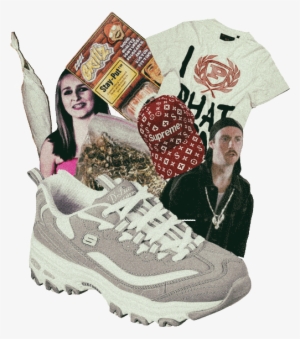 Women's Skechers D'lites Sneaker Biggest Fan/gray/white