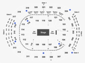 Concert Seating Chart Air Canada Centre