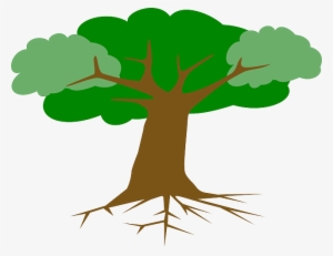 Tree, Roots, Leaves, Cross Section, Plant, Branches - Animated Tree With Roots
