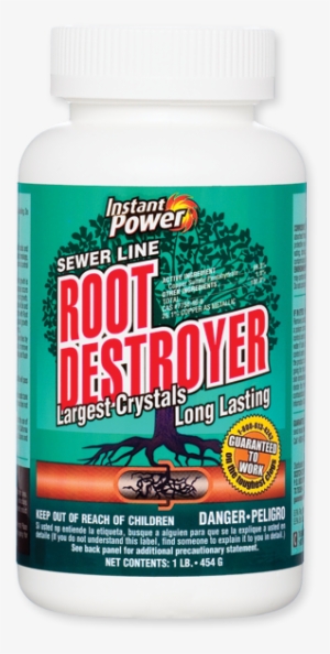 Root Destroyer - Instant Power 1885 Root Destroyer 1 Lb. - 501x600 PNG ...