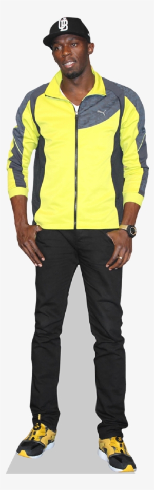 Usain Bolt Hat Cardboard Cutout - Usain Bolt Lifesize Cardboard Cutout