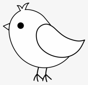 Clipart Bird Black And White Free Images - Simple Bird Drawing ...