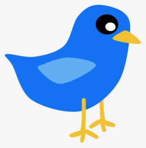 Blue Bird Vector Art Clipart - Little Bird Told Me Idiom