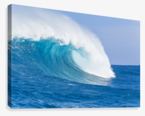 Blue Ocean Wave Canvas Print - Wind Wave