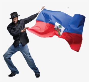Share This Image - Wyclef Jean Haitian Flag