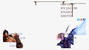 League Of Legends Overlay Featuring Gladiator Draven - League Of Legends Stream Overlay Adc