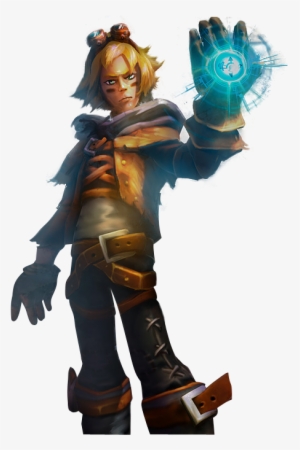 Old Classic Ezreal Splashart Png Image - Lol Ezreal
