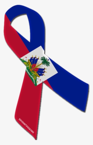 As A Part Of The “journey Of Hope” Memorial Service - Haitian Ribbon