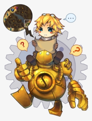 League Of Legends, Ezreal, And Blitzcrank Image - Lol Blitzcrank Chibi