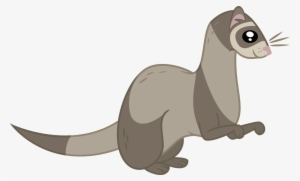 Ferret Vector Animal - Ferret Cartoon Transparent Background